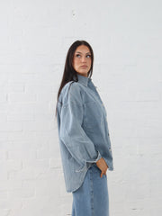 Danbury Shacket - Blue