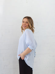 Effy Blouse- Powder Blue
