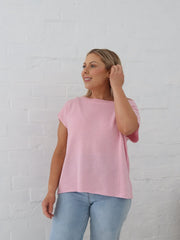Mariah Knit Top - Pink