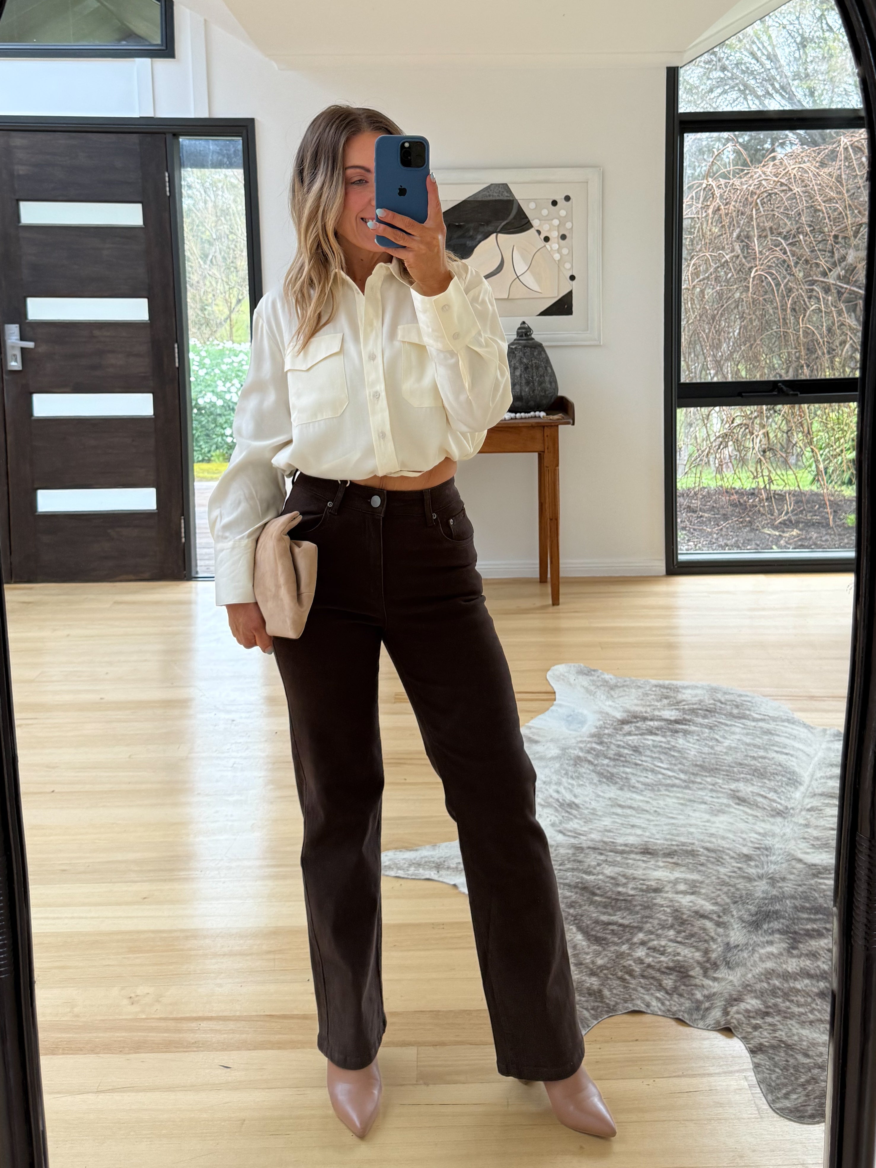 Crew Jeans- Chocolate
