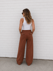 The Barrel Jeans- Toffee