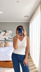 Sally Top- White