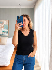 Sally Top- Black