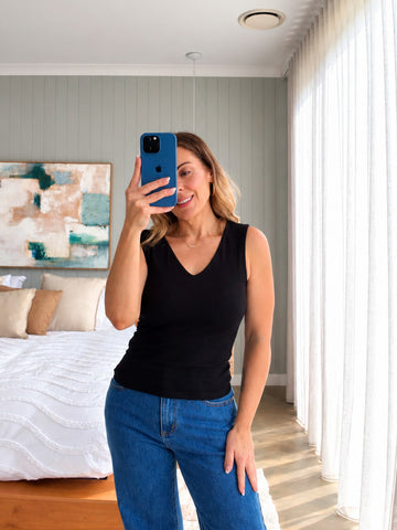 Sally Top- Black