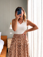 Sally Top- White