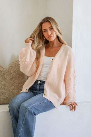 Isabelle Cardigan - Peach