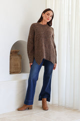 Bradley Knit - Chocolate