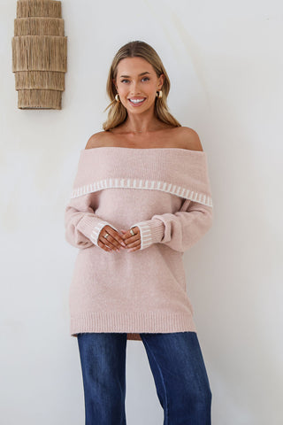 Andrea Knit - Blush Pink