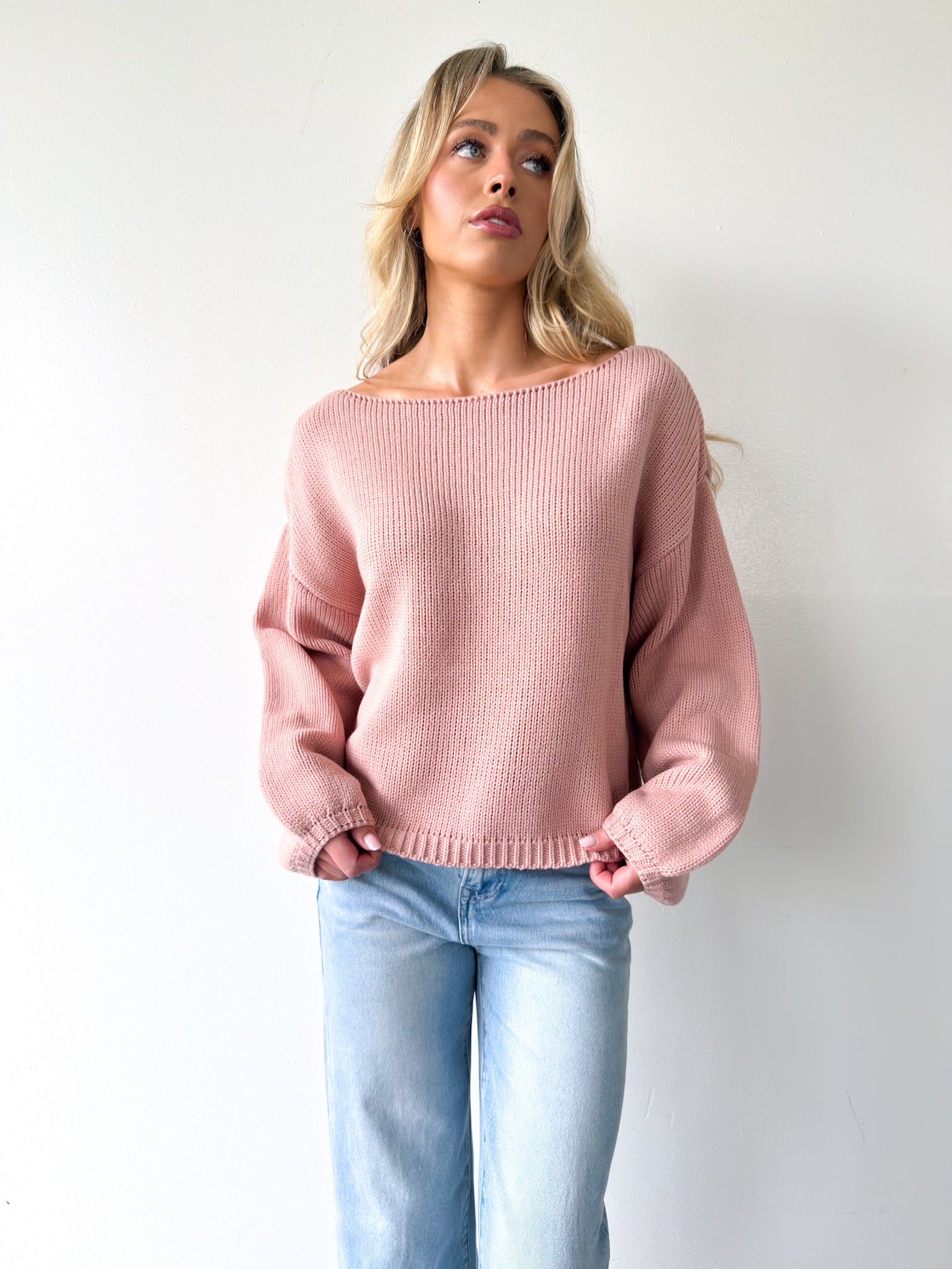 Marley Knit- Dusty Pink
