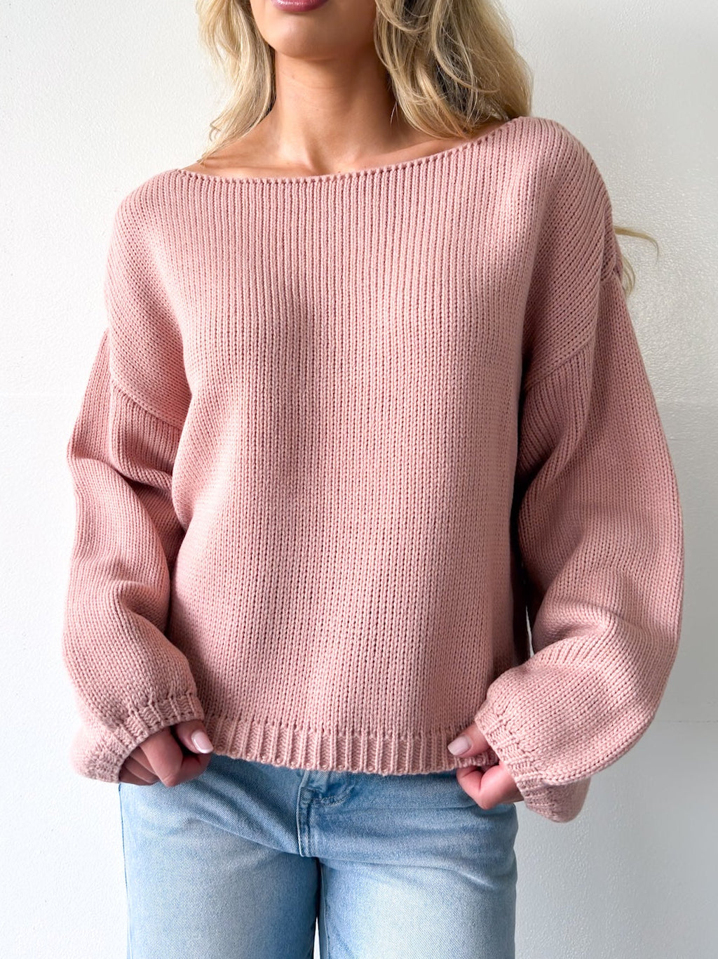 Marley Knit- Dusty Pink