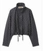 Polka Dot Jacket- Black