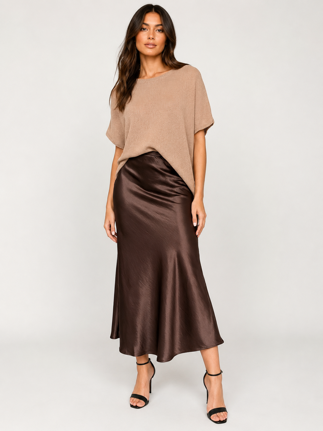 Kristen Skirt- Chocolate