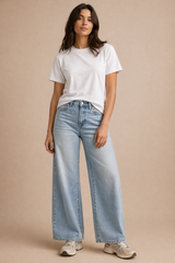 Hallie Tee- White