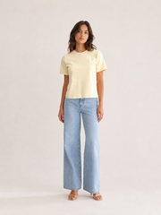 Hallie Tee- Butter Yellow