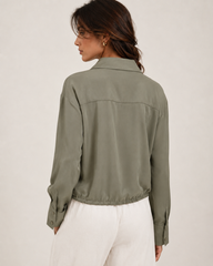 Hailey Shirt- Sage