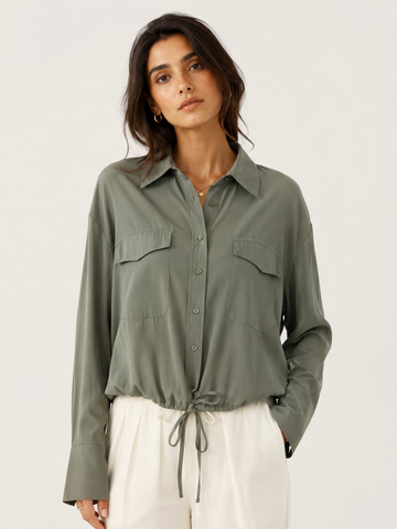 Hailey Shirt- Sage
