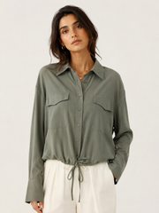 Hailey Shirt- Sage