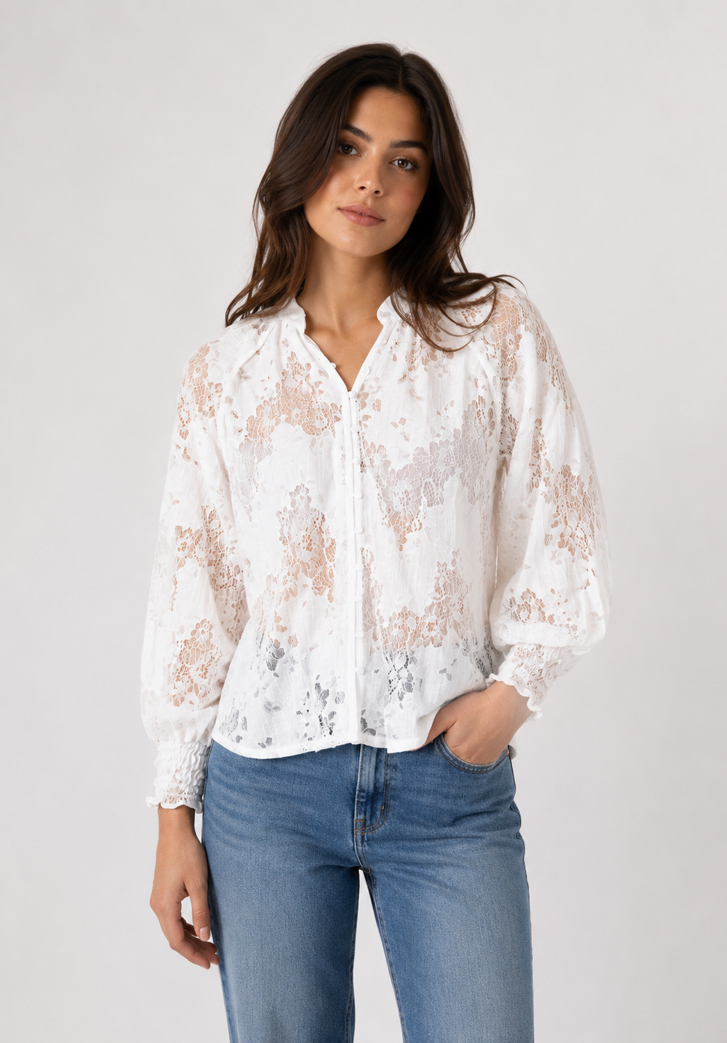 Edie Shirt- White