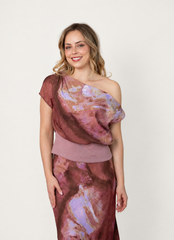 Amber Top- Rosewood