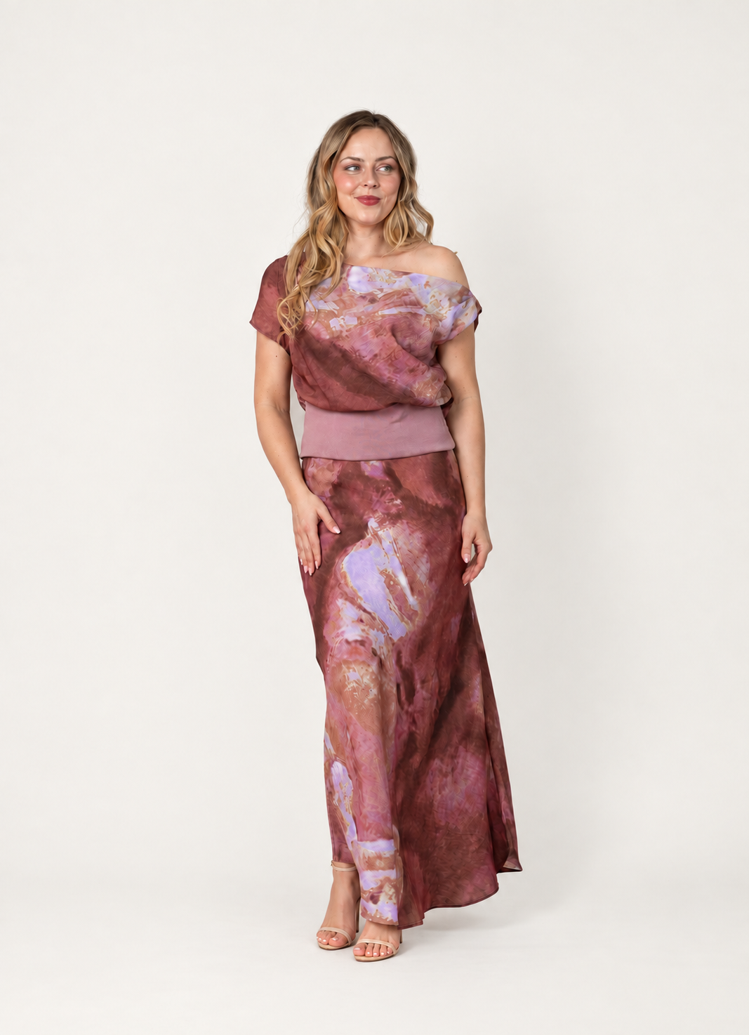 Amber Skirt- Rosewood