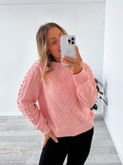Ebonee Knit - Pink