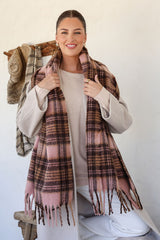 Polly Scarf- Dusty Pink