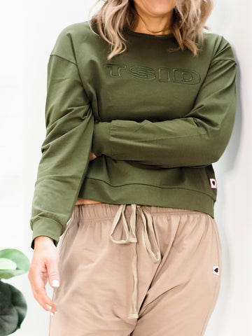 TSID Long sleeve basic - Khaki