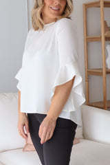 Trudy Blouse - White