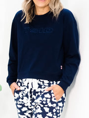 TSID Long sleeve basic - Navy