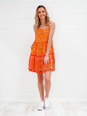 Lolly Dress - Orange