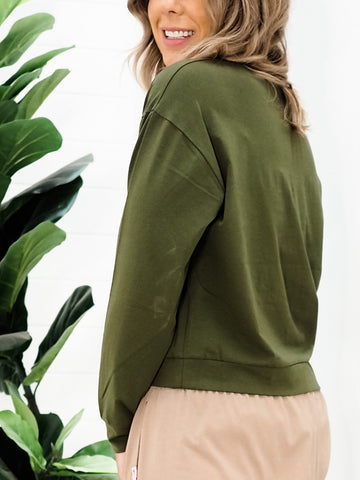 TSID Long sleeve basic - Khaki