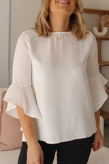 Trudy Blouse - White