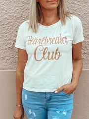 Heartbreaker Tee - Cream