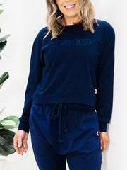 TSID Long sleeve basic - Navy