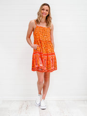 Lolly Dress - Orange